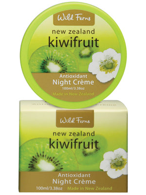 Wild Ferns Kiwifruit Antioxidant Night Crème 100ml