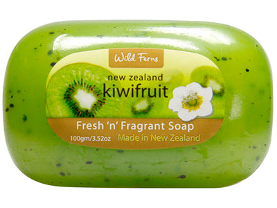 Wild Ferns Kiwifruit Fresh & Fragrant Soap 100g