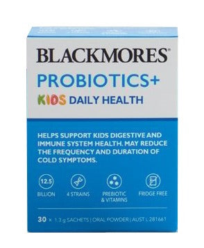 Blackmores Probiotics + Kids Daily Health, 30 * 1.3g sachets