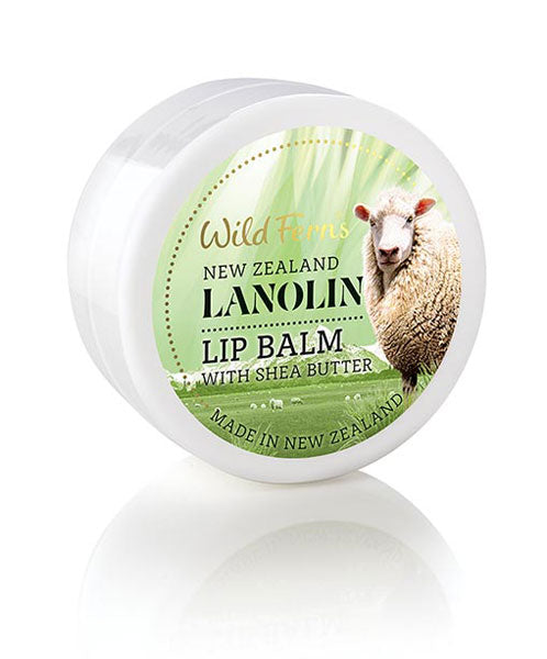 Wild Ferns Lanolin Lip Balm 15g (New)
