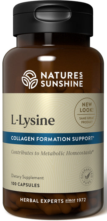 Natures Sunshine l-Lysine Capsules 100
