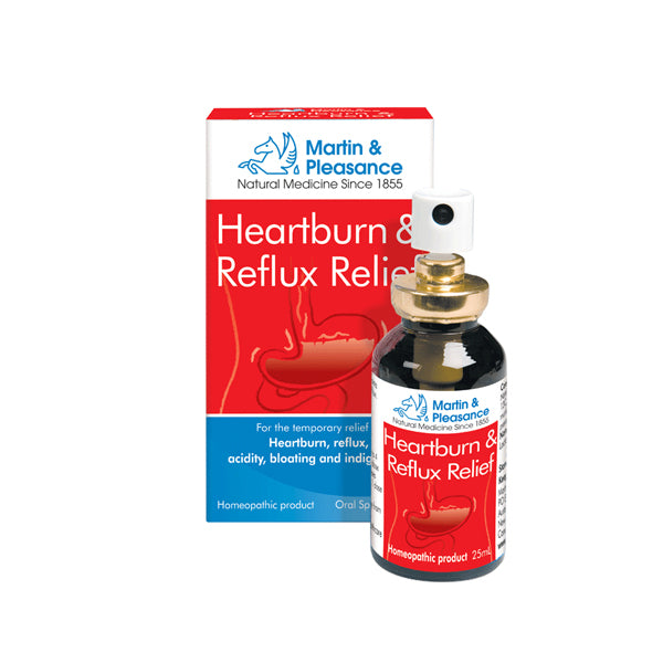 Martin and Pleasance Heartburn and Reflux Relief Spray 25ml