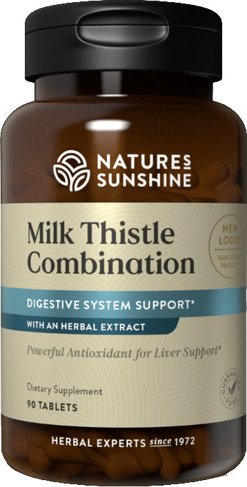 Natures Sunshine Milk Thistle Combination Tablets 90