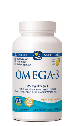 Nordic Naturals Omega-3 120 Gels