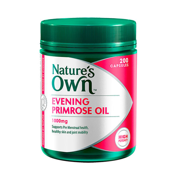 Natures Own Evening Primrose Oil 1,000mg 300 Capsules