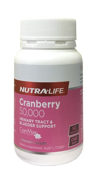 Nutralife Cranberry 50,000 Capsules 50