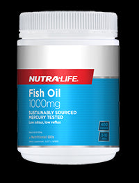 Nutralife Omega 3 Fish Oil 1000mg Capsules 180