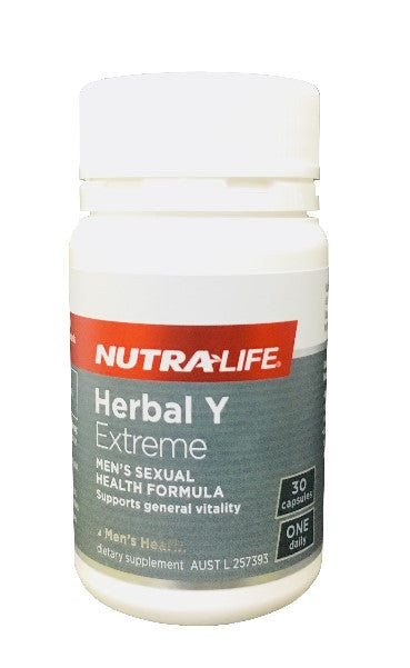 Nutralife Herbal Y Extreme for Men Tablets 30