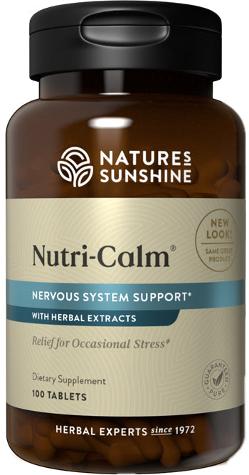 Natures Sunshine Nutri-calm Tablets 100