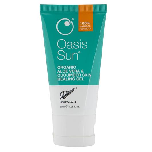 Oasis Sun Aloe Vera & Cucumber Skin Healing Gel, 50 ml