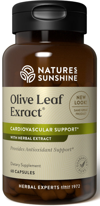 Natures Sunshine Olive Leaf Extract 60 Capsules