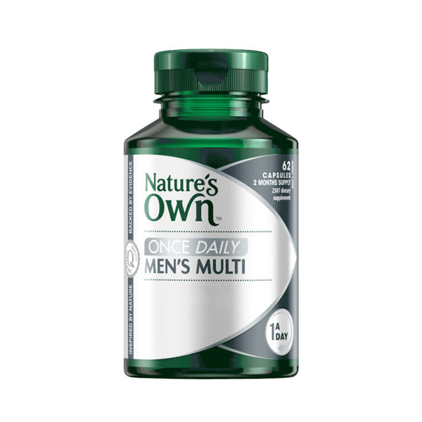 Natures Own Once Daily Men's Multi Caps 62