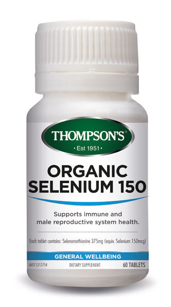 Thompsons Organic Selenium Tablets 60