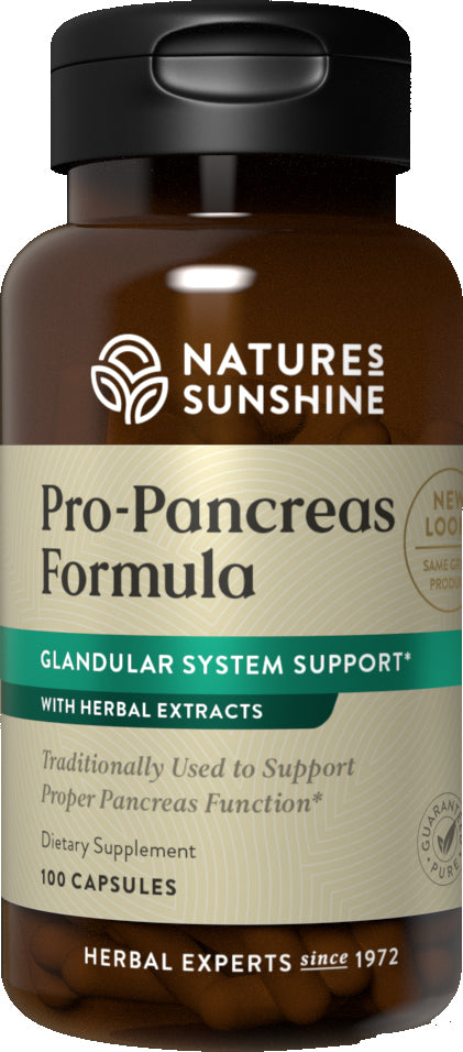 Natures Sunshine Pro-Pancreas Capsules 100