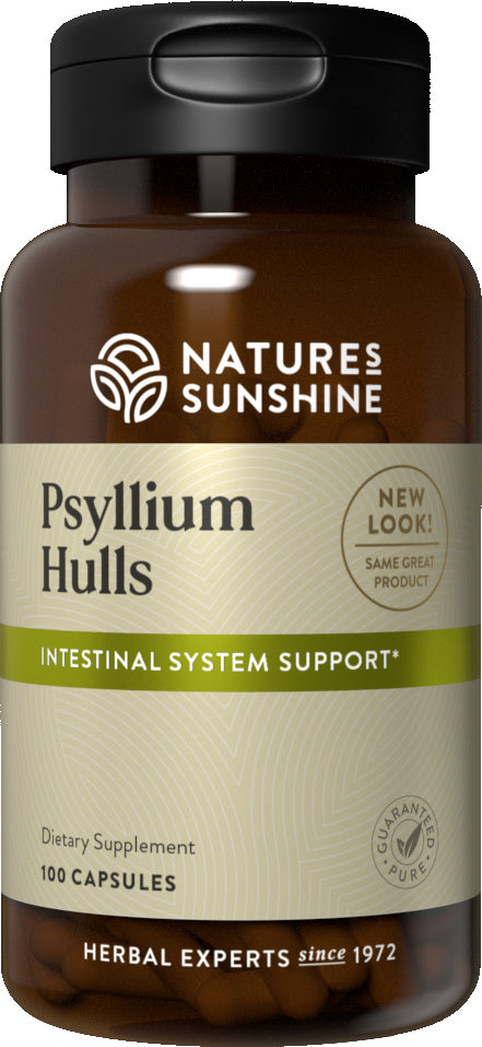 Natures Sunshine Psyllium Hulls Capsules 100
