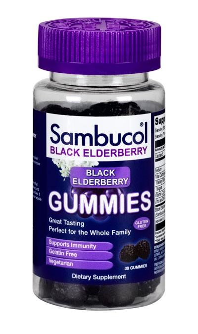 Sambucol Black Elderberry Gummies 30s