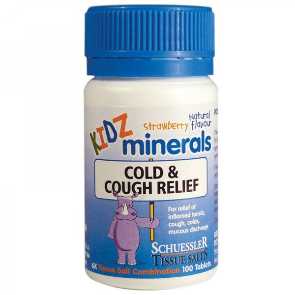 Schuessler Tissue Salts Kidz Cough and Cold Relief 100 tabs
