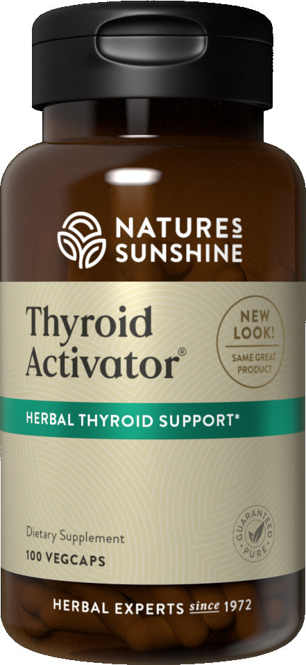 Natures Sunshine Thyroid Activator Capsules 100