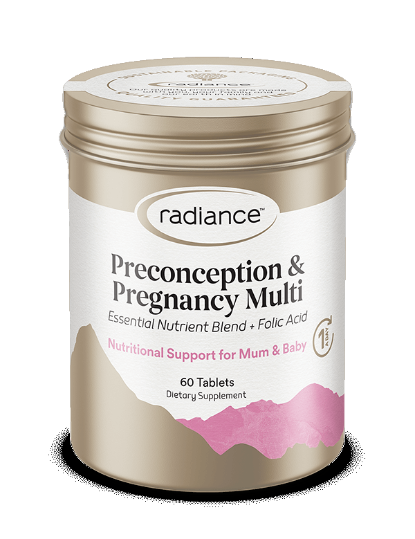 Radiance Preconception & Pregnancy Multi 60 tablets