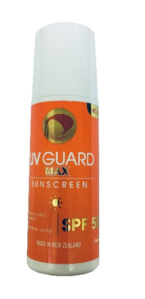 Pharmexa UV Guard Max Sunscreen SPF 50+, 80 ml Roll On