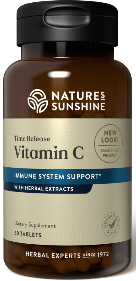 Natures Sunshine Vitamin C 1000mg TR Tablets 60