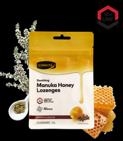 Comvita Manuka Honey Aniseed Lozenges 12