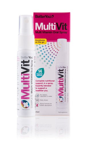 BetterYou MultiVit Oral Spray, 25ml