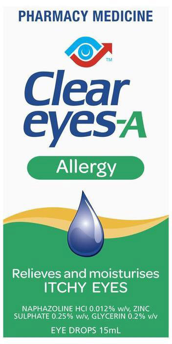 Clear Eyes ACR Eye Drops (Allergen Relief) 15ml