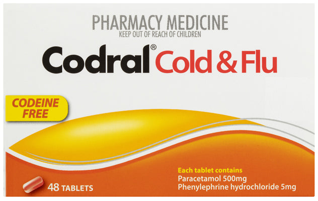 Codral Cold + Flu Tablets 48
