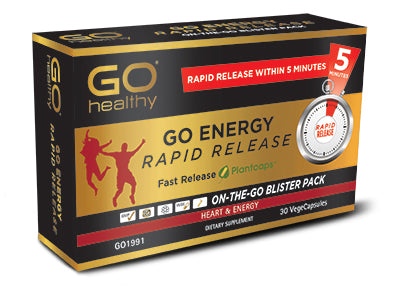 Go Healthy Go Energy Rapid Release 30 caps