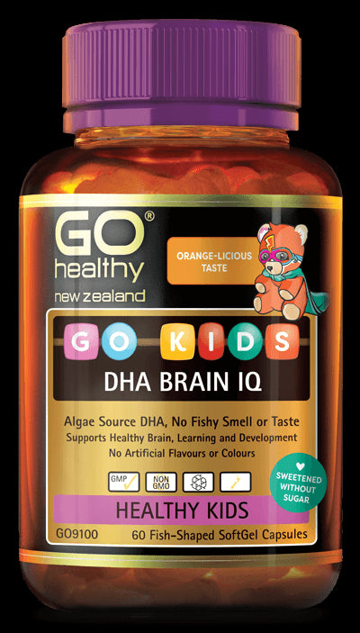 Go Healthy Go Kids DHA Brain IQ 60