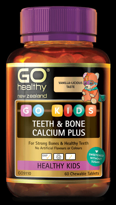 Go Healthy Go Kids Teeth and Bones Calcium Plus 60
