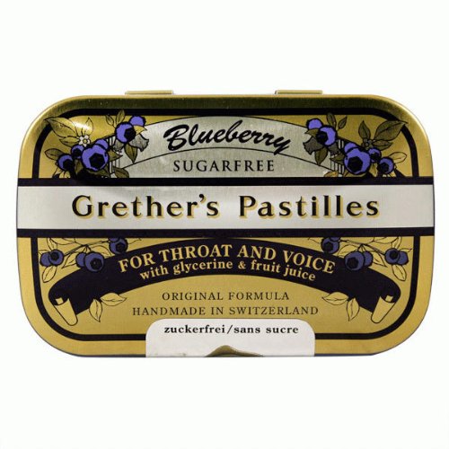 Grether's Pastilles Blueberry Lozenges 110g
