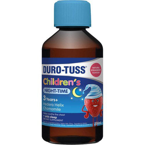 Duro-Tuss Children's Night-time Strawberry 200mL