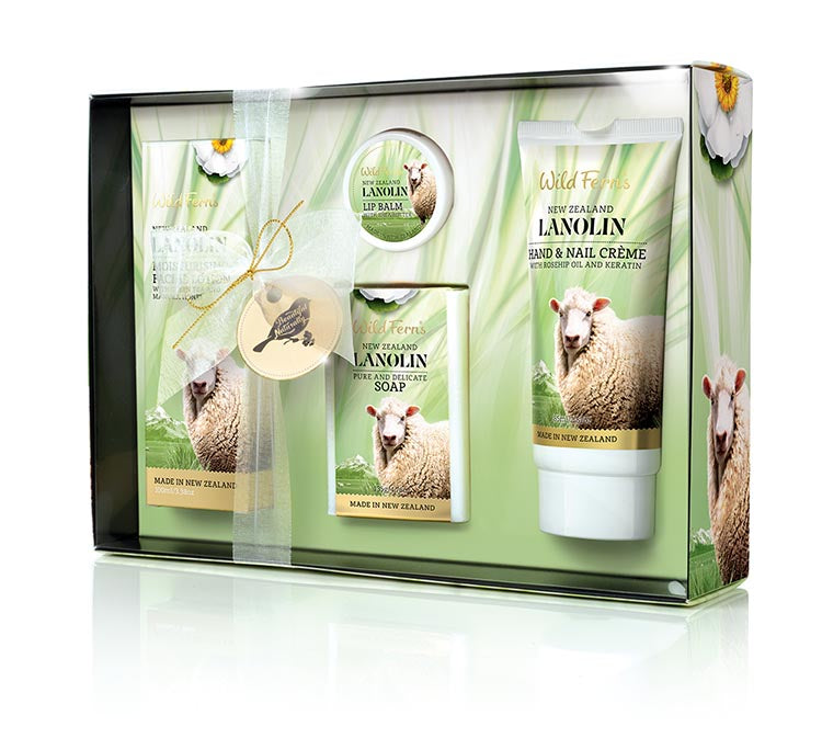 Wild Ferns Lanolin Gift Box