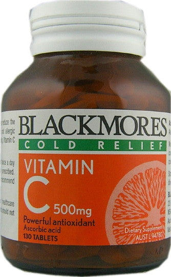 Blackmores Vitamin C 500mg Tablets 130