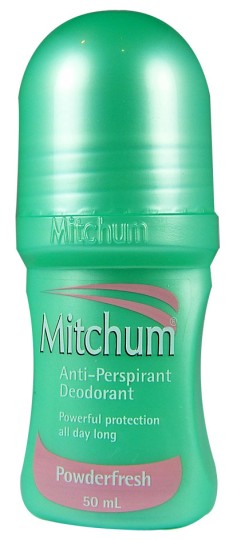 Mitchum Powderfresh Antiperspirant Deod R/O 50ml