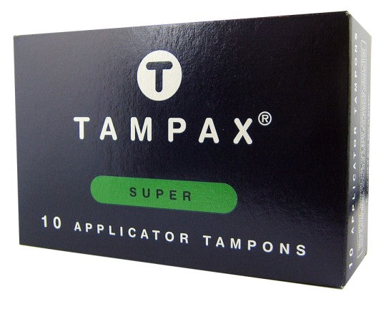 Tampax Super Applicator Tampons 10