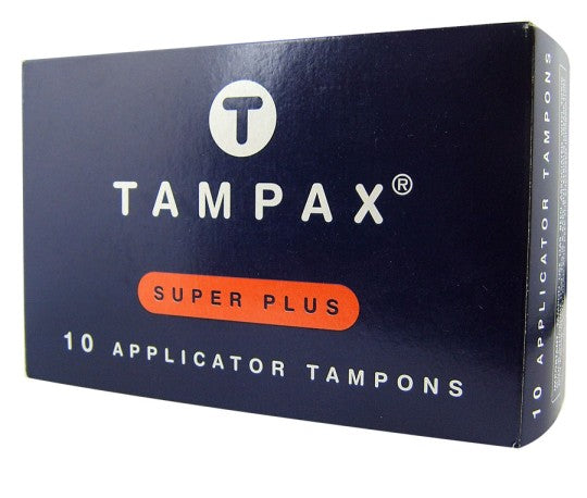 Tampax Super Plus Applicator Tampons 10