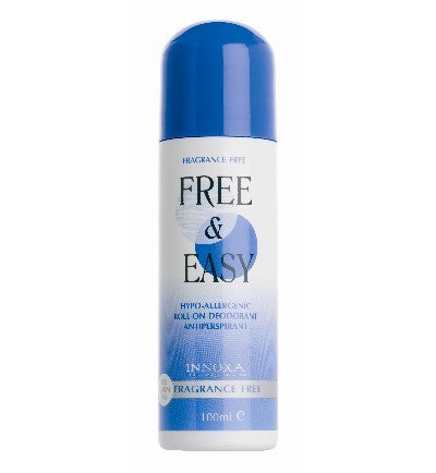 Innoxa Free & Easy Fragrance Free Roll-on Deodorant 100ml