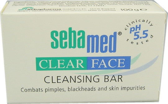 Sebamed Clear Face Cleansing Bar 100g