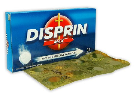 Disprin MAX 500mg Tablets 32 - Health Chemist NZ - Online Pharmacy