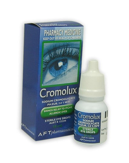 Cromolux 2% Eye Drops 10ml