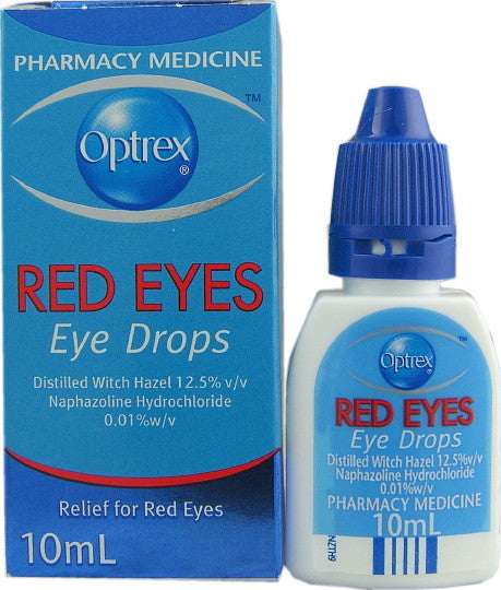 Optrex Red Eye Drop Medicated 10ml