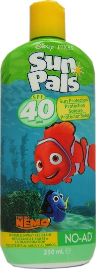 No-Ad Sun Pals Nemo Sun Lotion 250ml SPF40