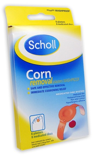 Scholl Corn Removal Plasters - Washproof