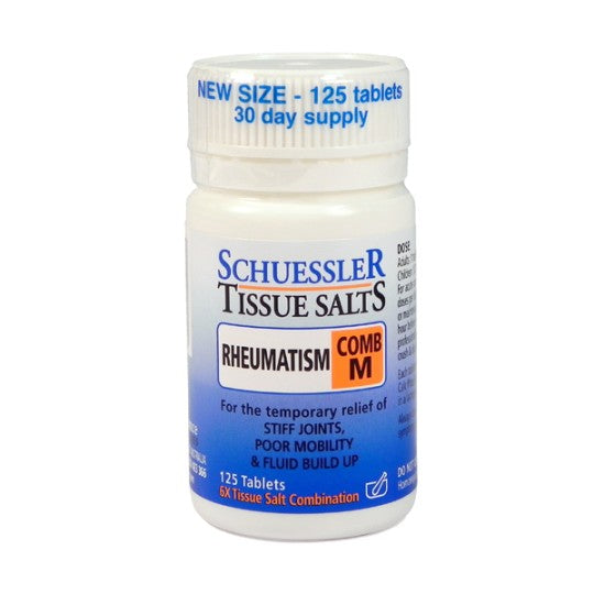 Schuessler Tissue Salt COMB M Rheumatism Tablets 125