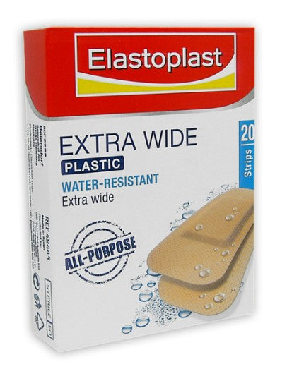 Elastoplast Extra Wide Plastic Strips 20