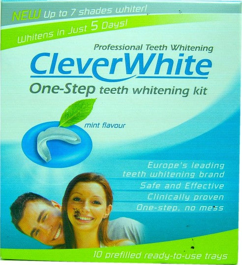 Cleverwhite One-Step Teeth Whitening Kit. 10 trays