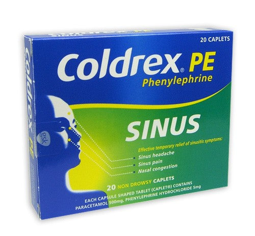 Coldrex PE Sinus Caplets 20